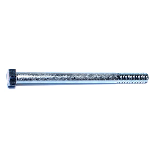 Midwest Fastener Grade 2, 7/16"-14 Hex Head Cap Screw, Zinc Plated Steel, 5-1/2 in L, 25 PK 00092 - main